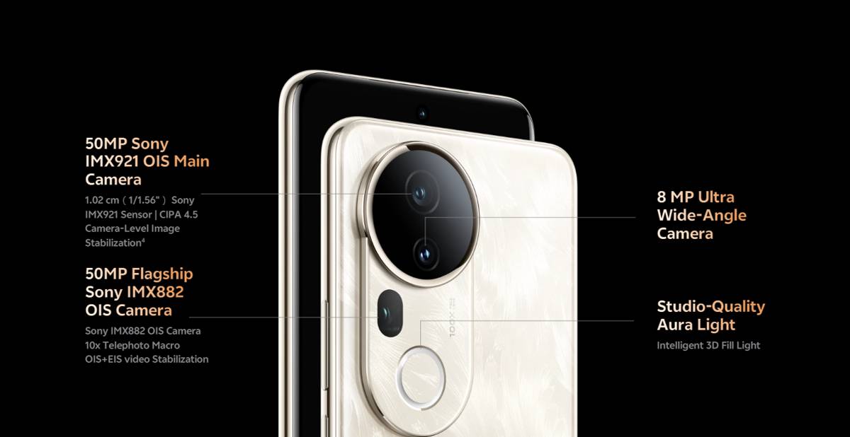 infografik kamera vivo T4 Ultra (vivo.com)